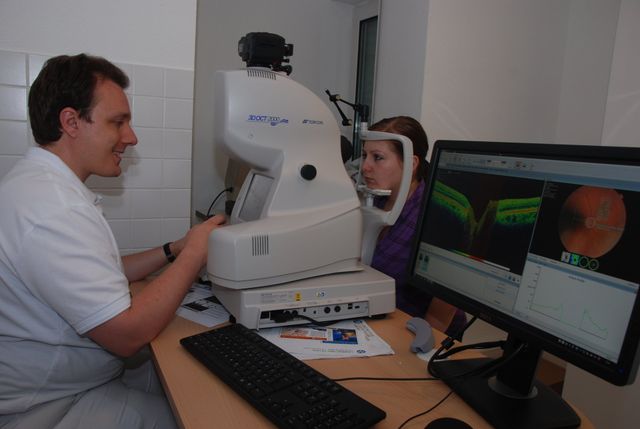 Moderne 3D-OCT Laserdiagnostik in der Augenarztpraxis Biberach